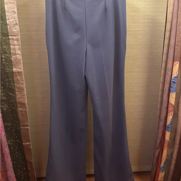 Dictionary Blue Flared Dress Pants Women’s Size M (8–10) - Picture 3 of 4